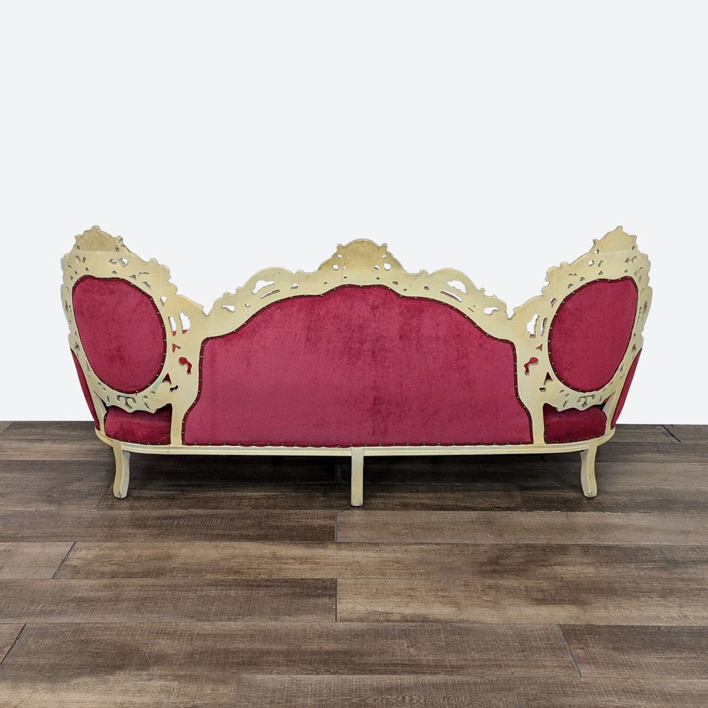 Deutsch Bros. Victorian Style 3-Seat Sofa