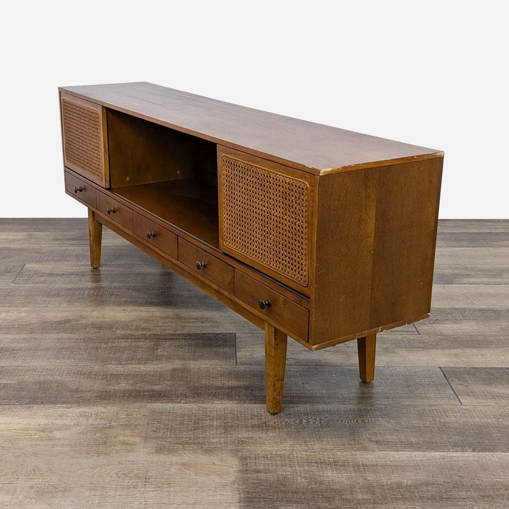 Media Console with Storage