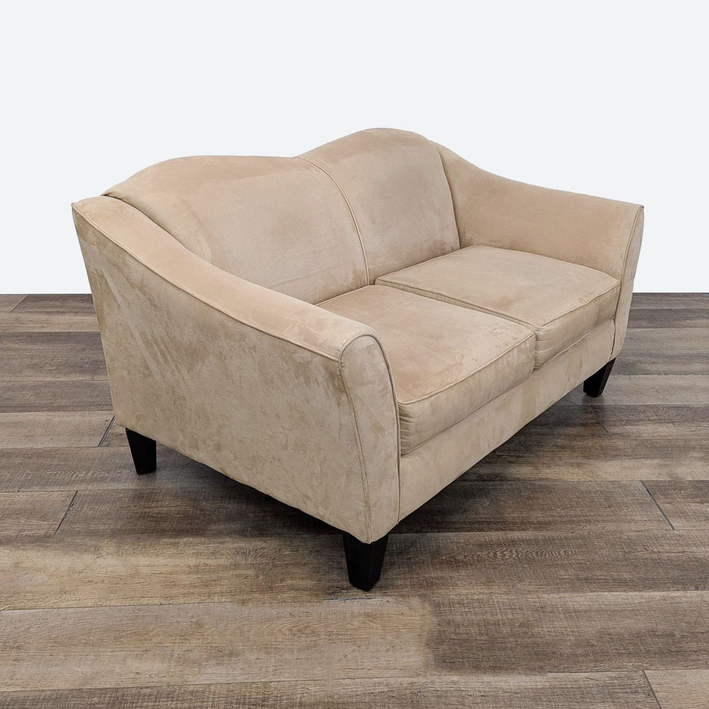 JC Penney Contemporary Beige Loveseat