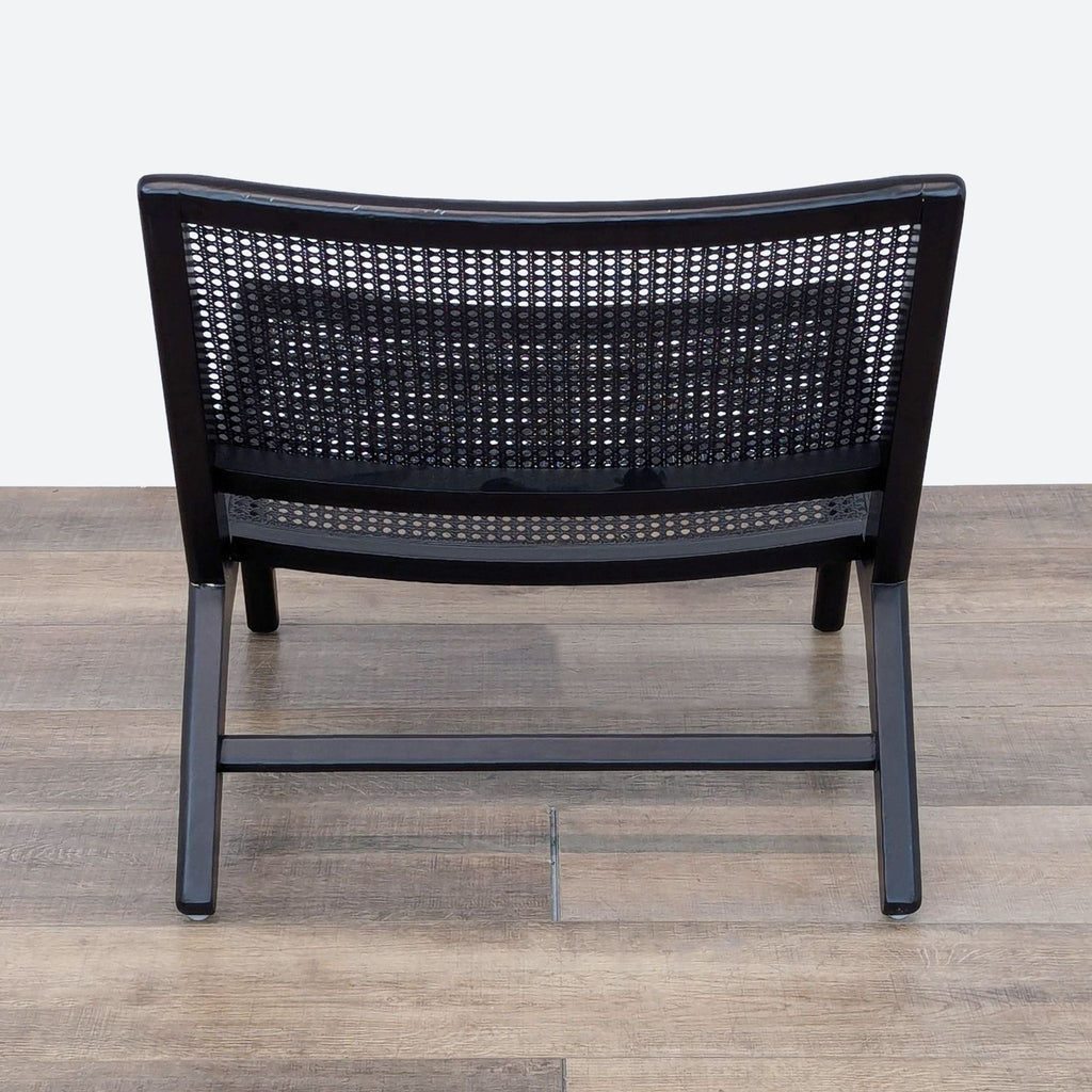 Modern Black Mesh Lounge Chair