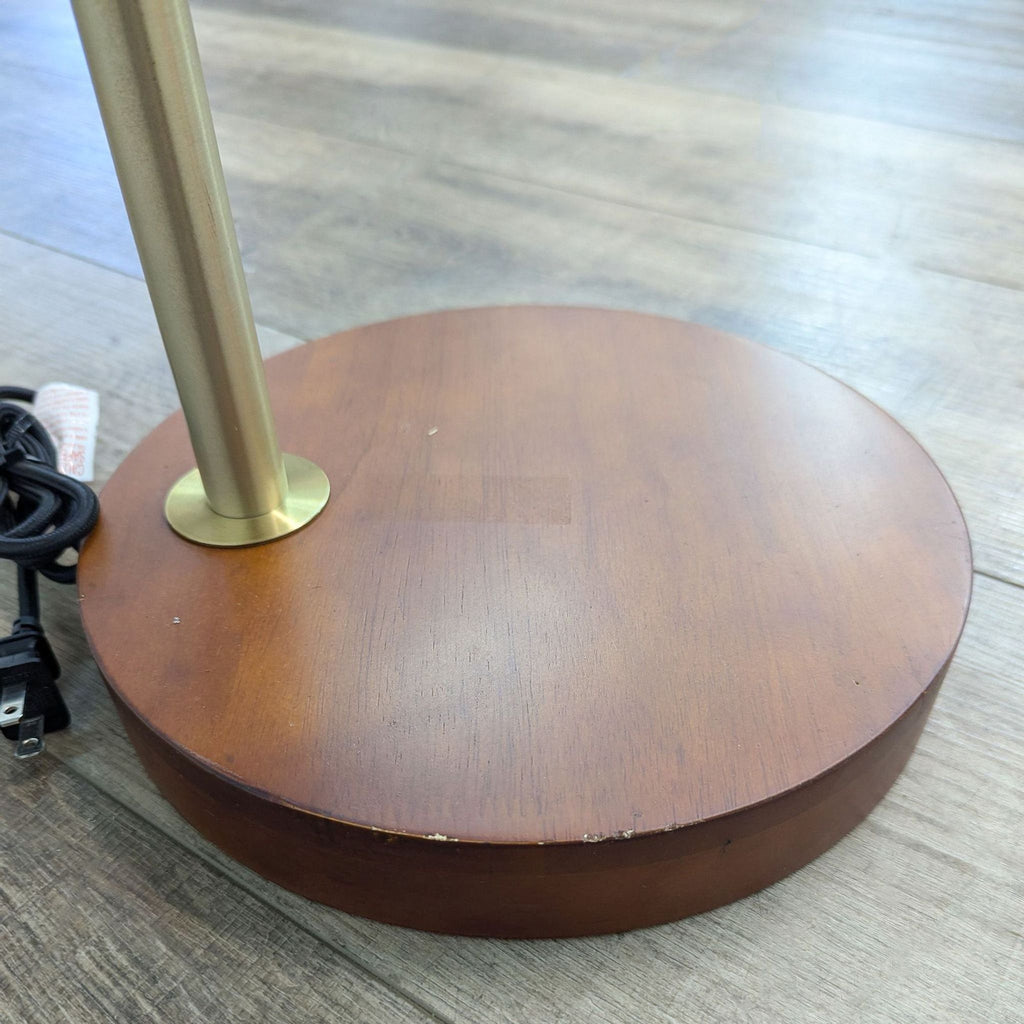 Madrot Glass Globe Floor Lamp