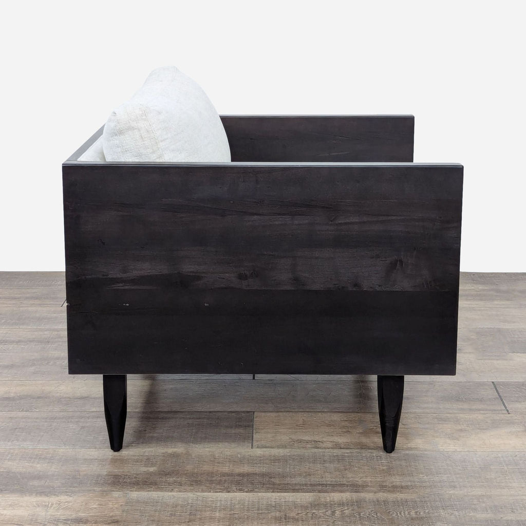 the urban port upholstered side table