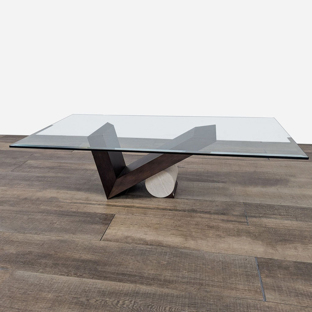 Cattelan Italia Glass Top Coffee Table