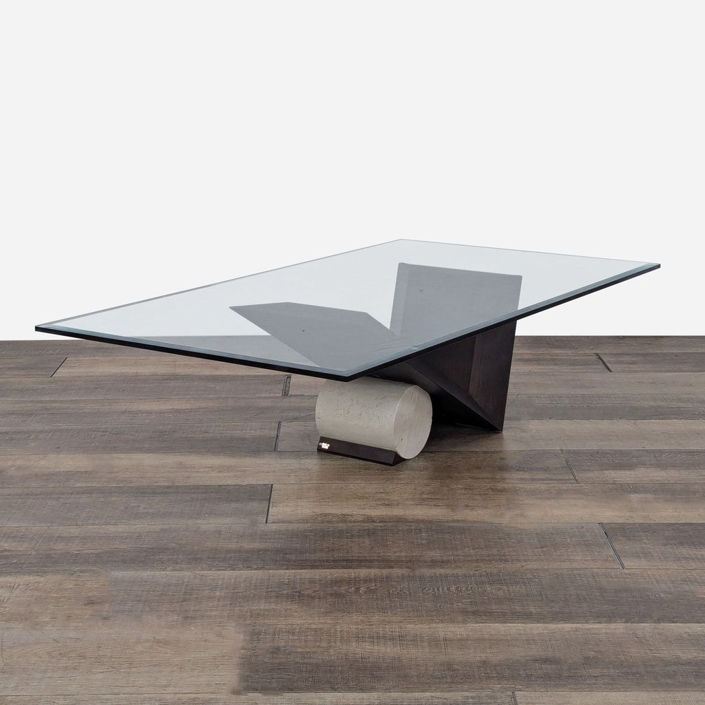 Cattelan Italia Glass Top Coffee Table