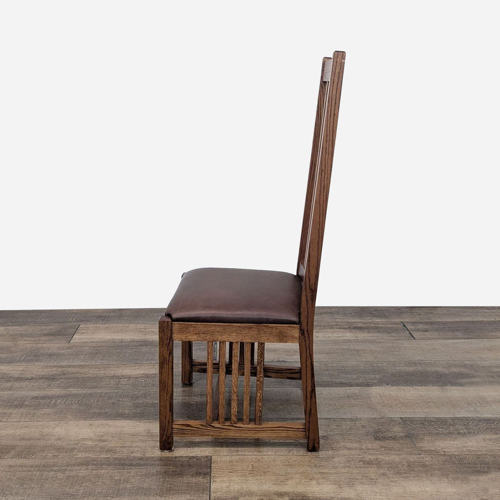 a set of six chairs