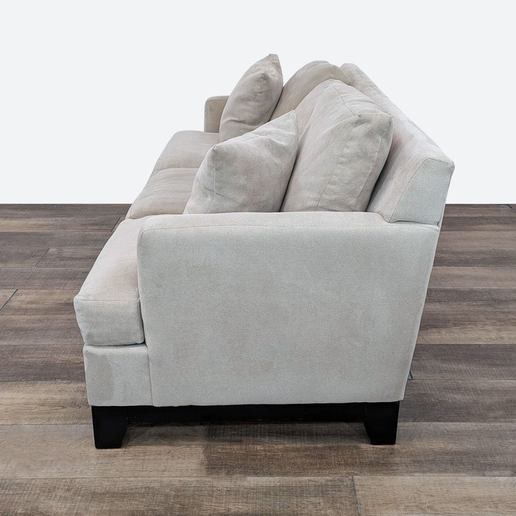 Bauhaus 3-Seat Sofa with Beige Fabric