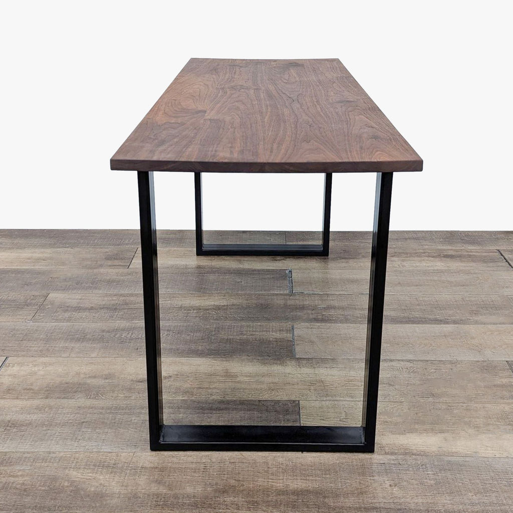 the urban port walnut and black walnut coffee table