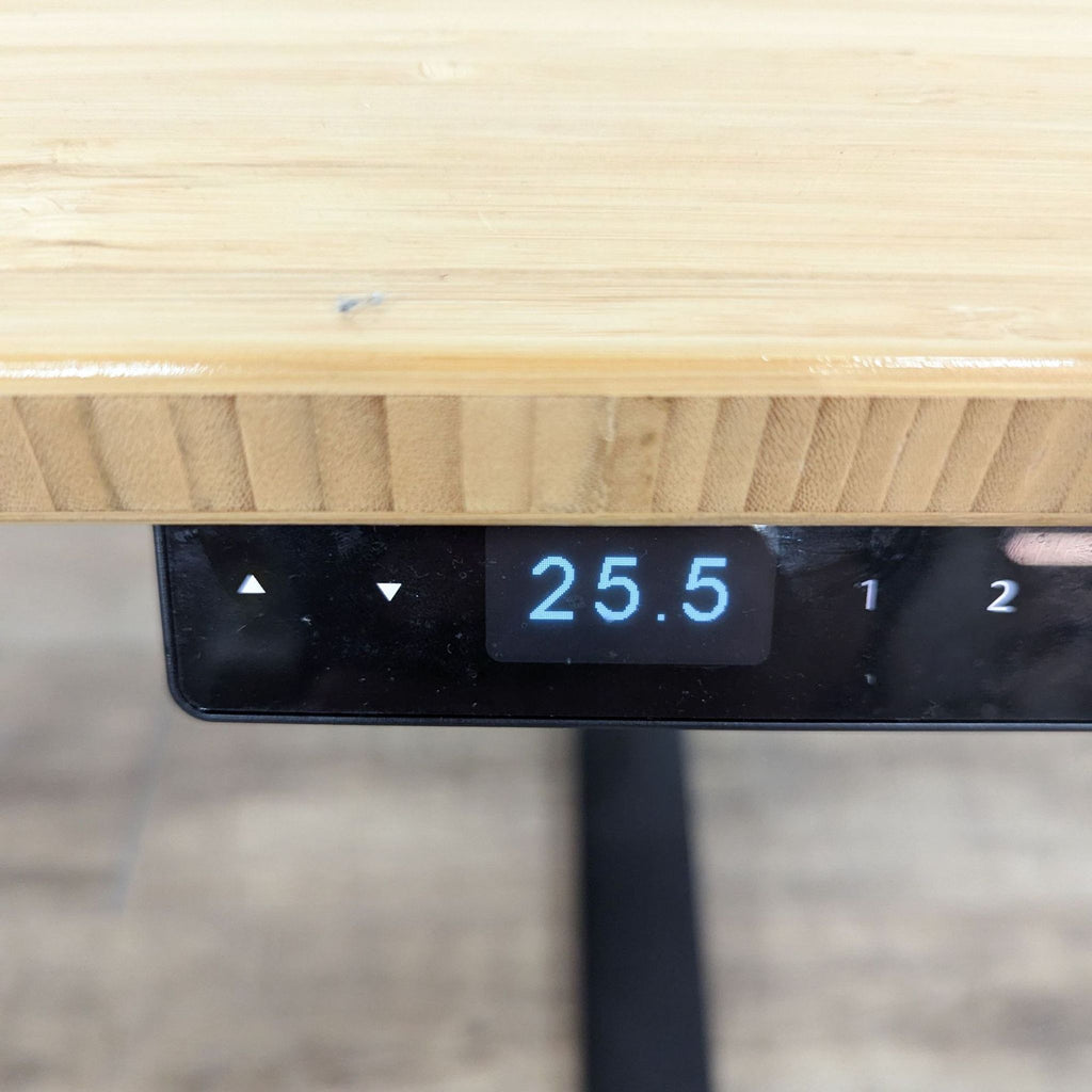 Fully Jarvis Standing Desk with Bamboo Finish