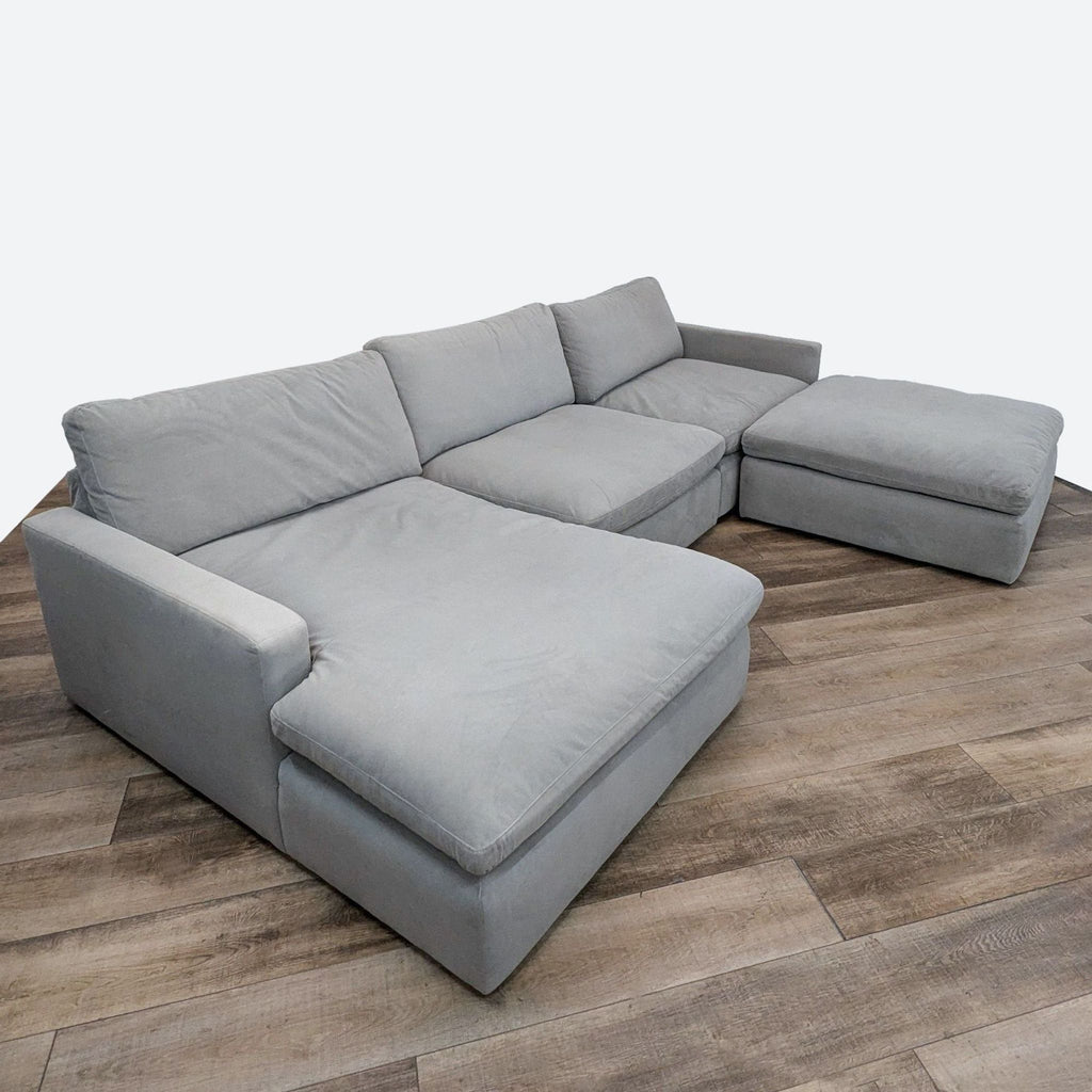 Ashley Furniture Sophie Sectional Sofa with Chaise and Ottoman