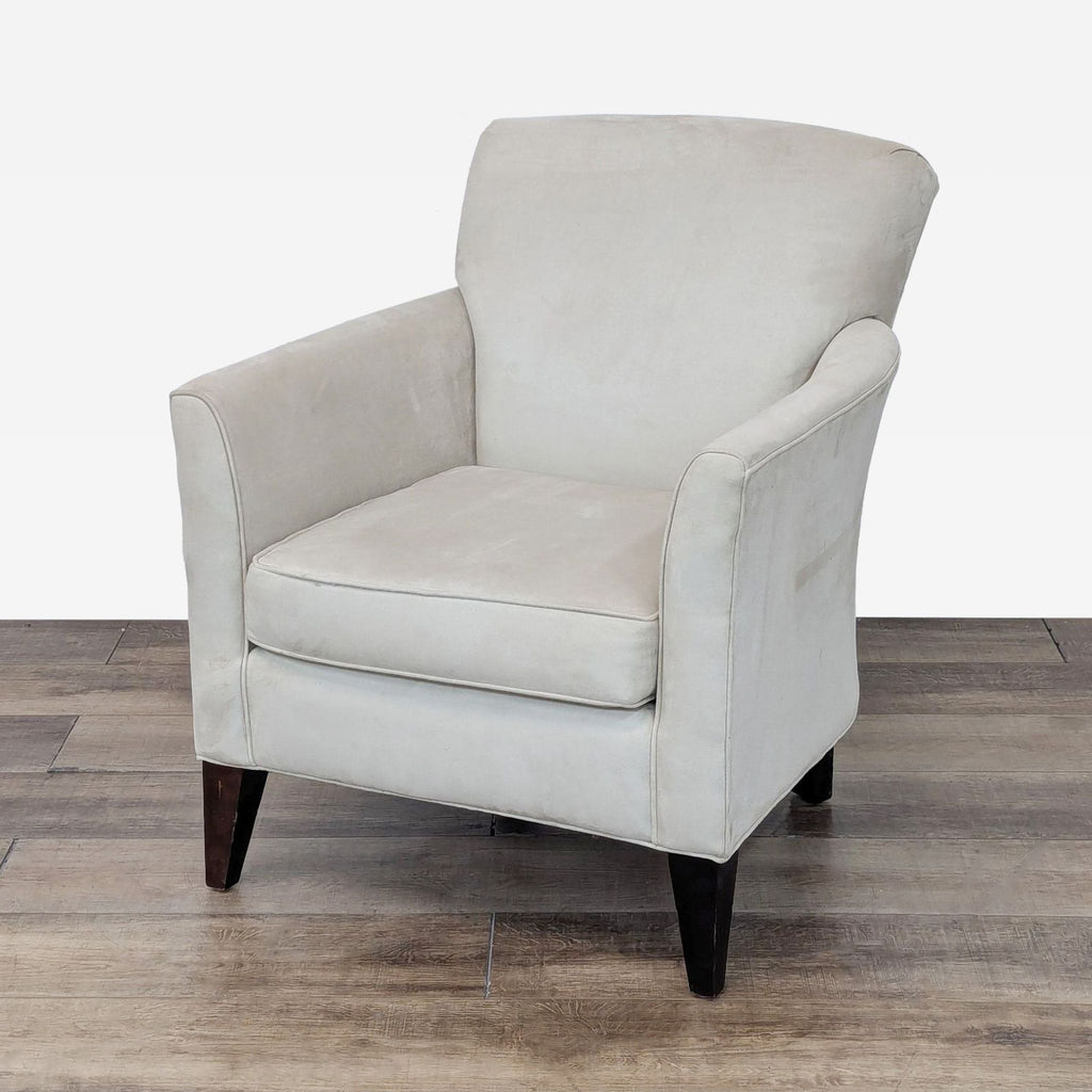 Contemporary Beige Lounge Chair