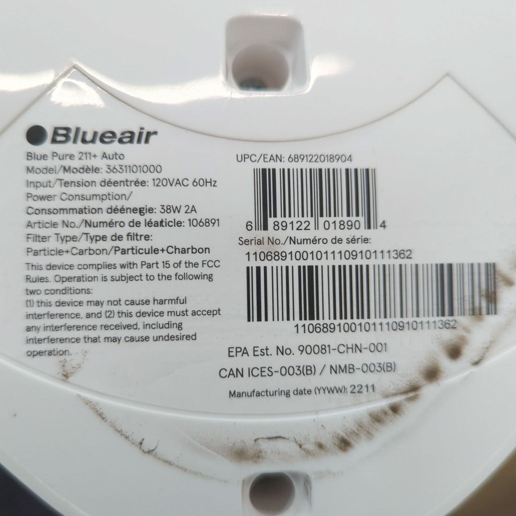 Compact Blue by Blueair Air Purifier - Efficient and Stylish