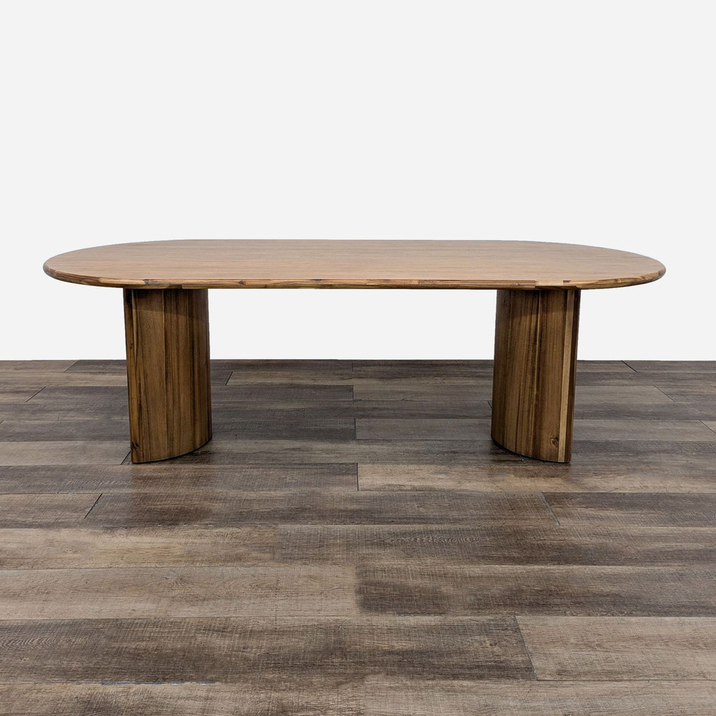 Contemporary Paden Oval Dining Table byFour Hands