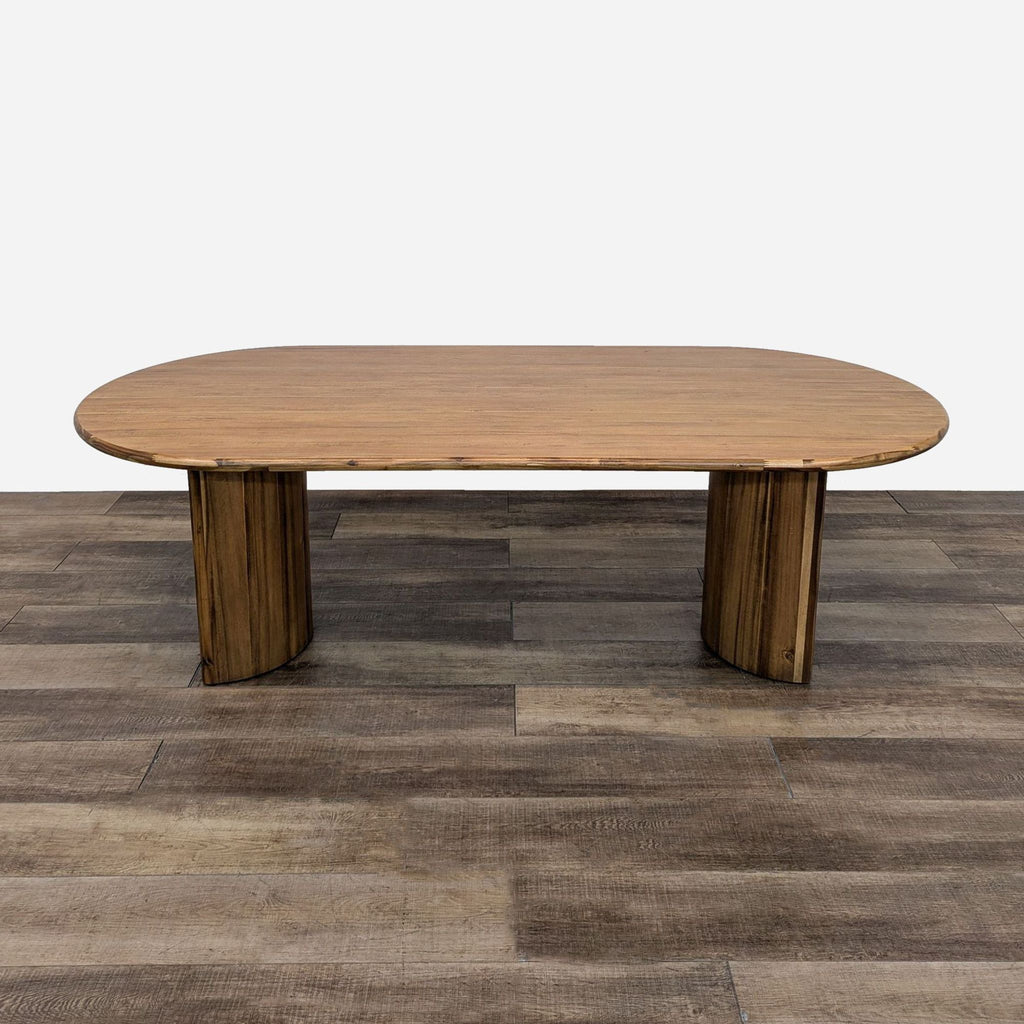 Contemporary Paden Oval Dining Table byFour Hands