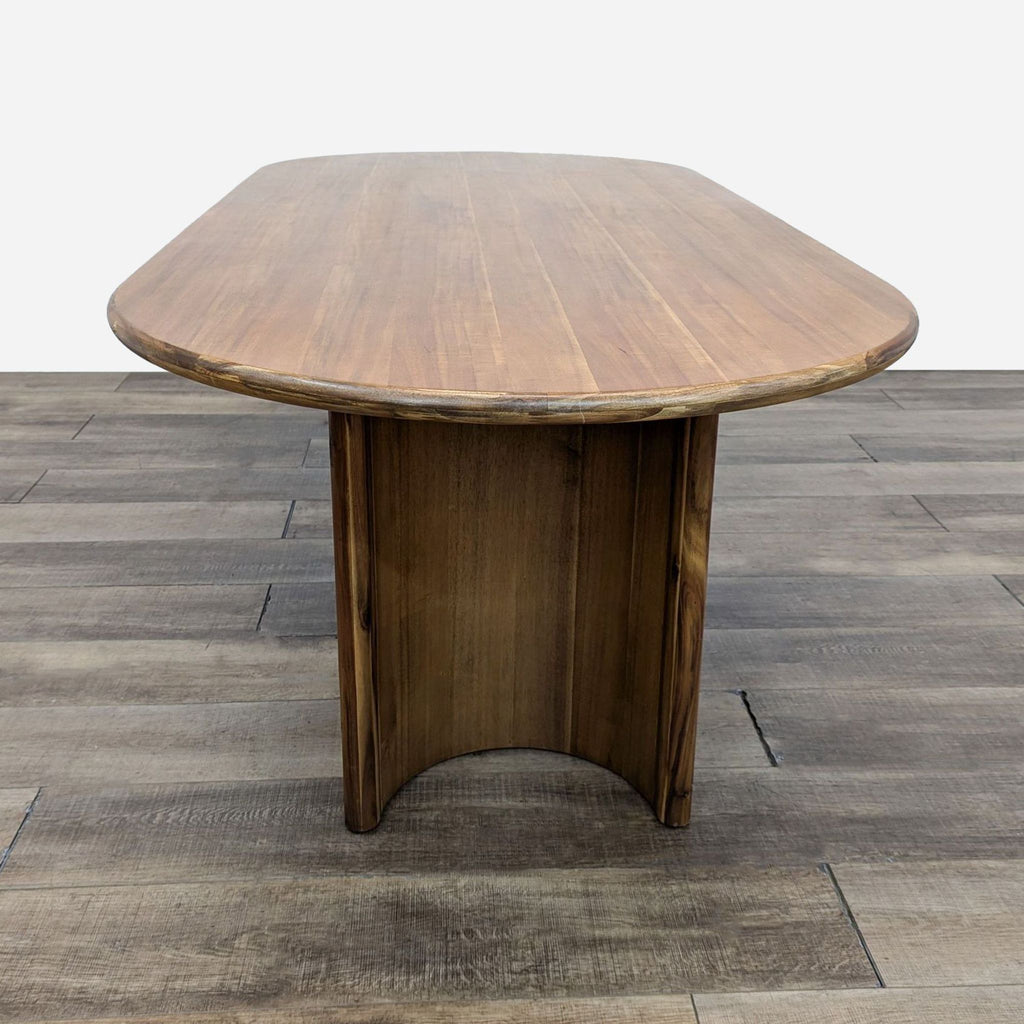 a [ unused0 ] coffee table in walnut, italy, 1970s