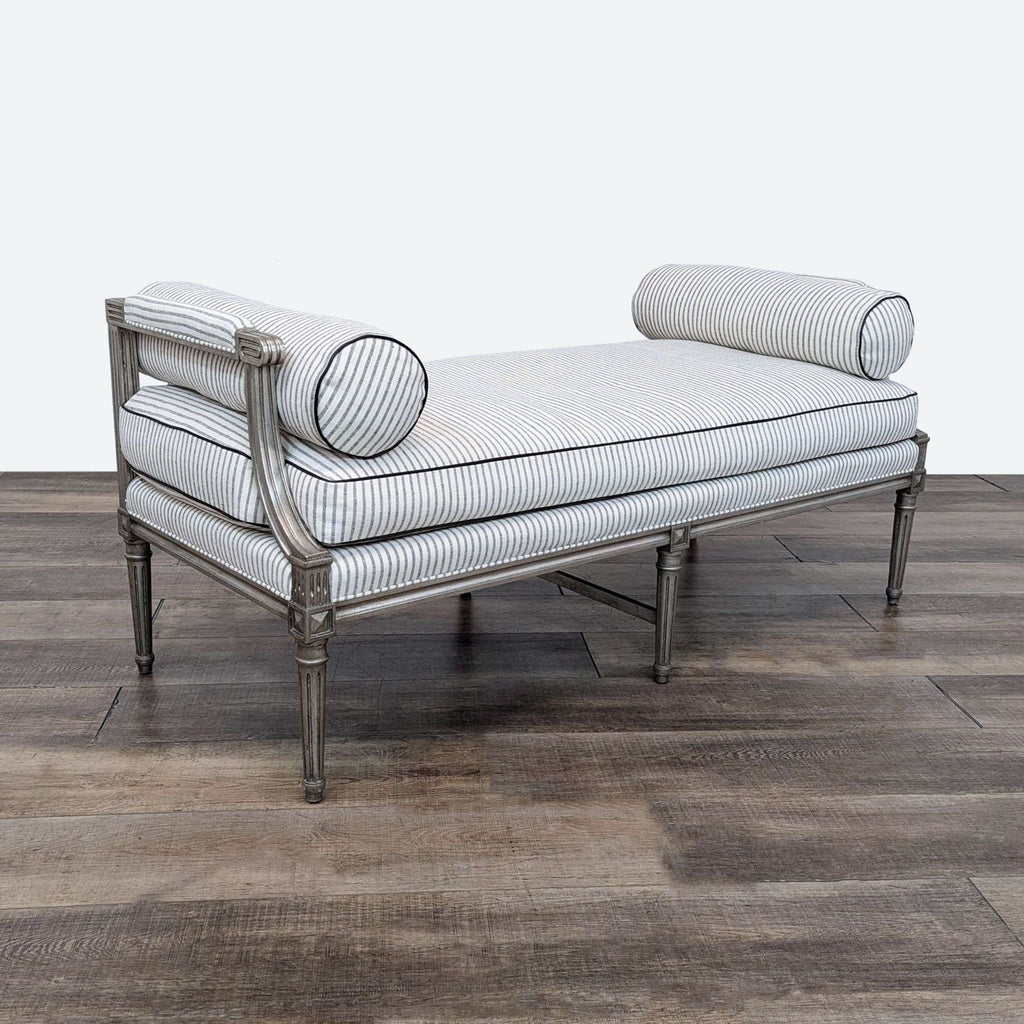 the [ unused0 ] - style chaise lounge is a classic piece of furniture that is hand