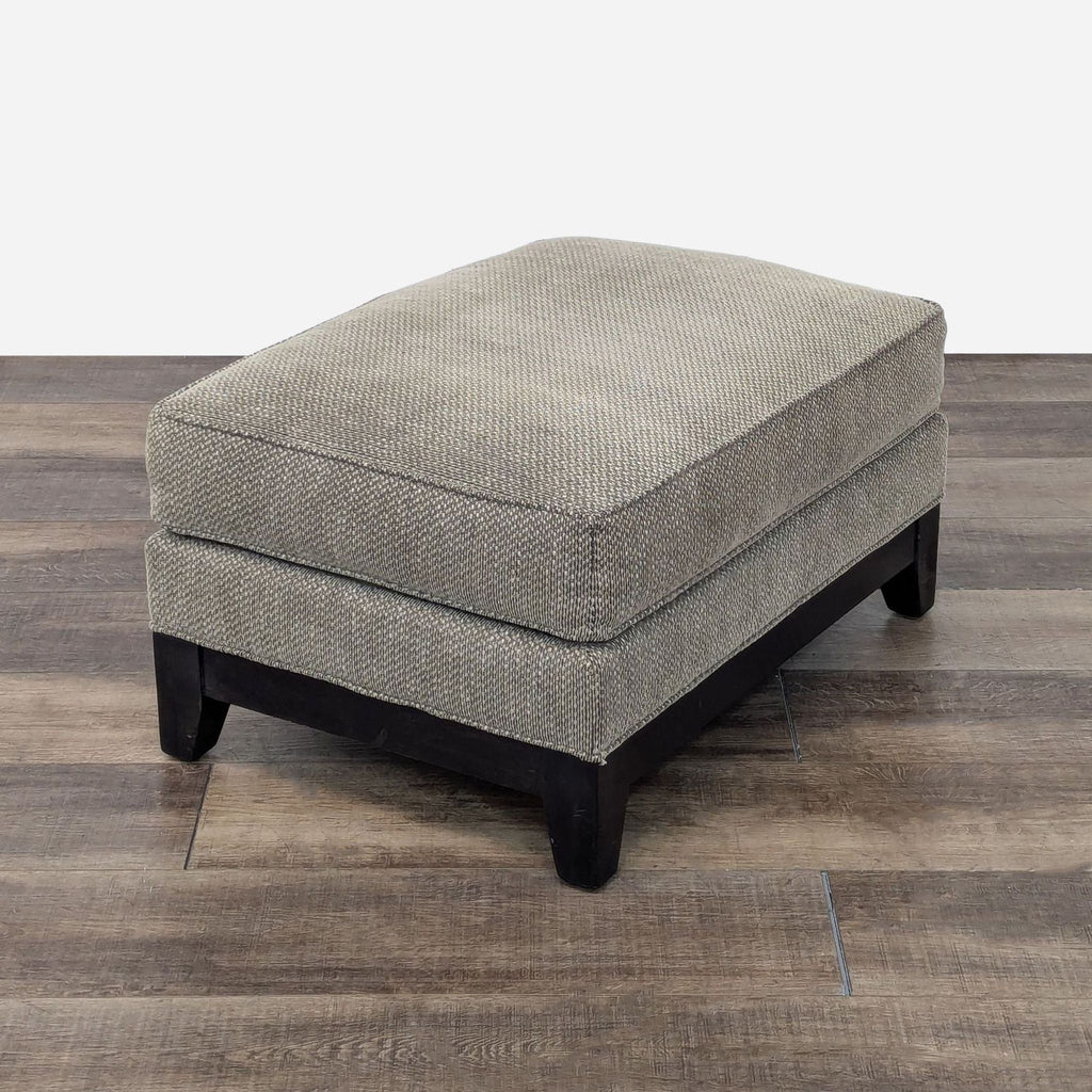 Ethan Allen Contemporary Rectangular Ottoman