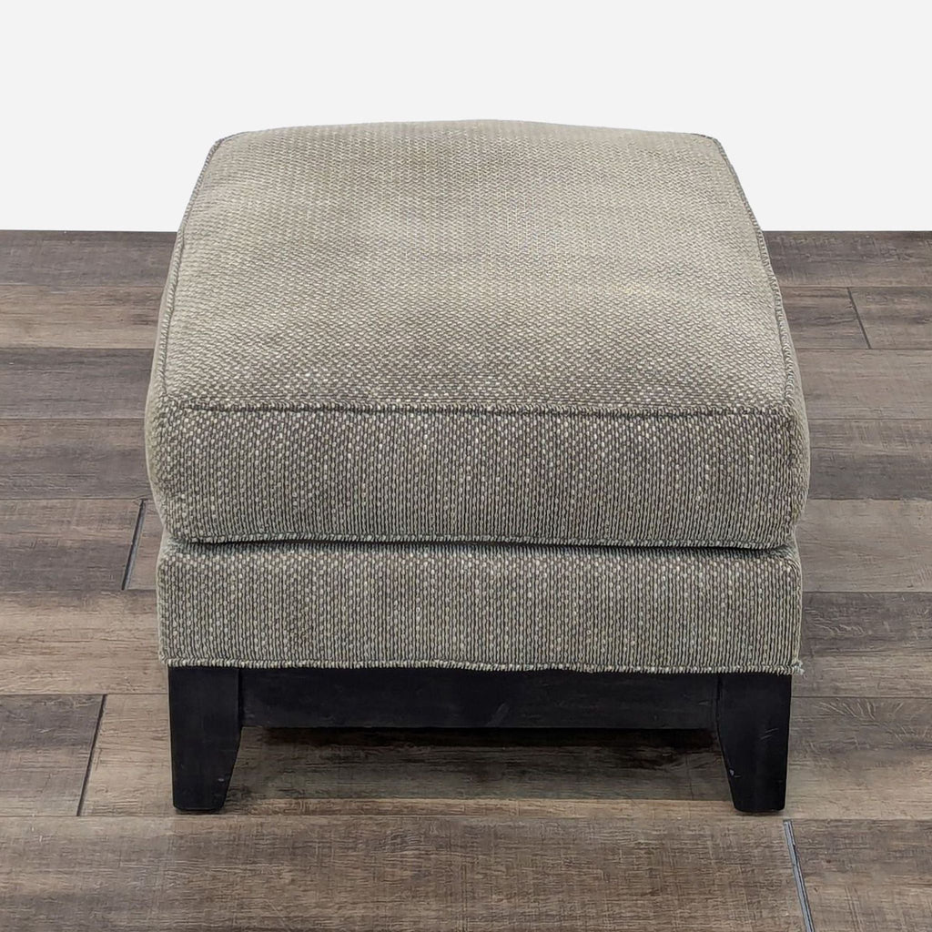 Ethan Allen Contemporary Rectangular Ottoman