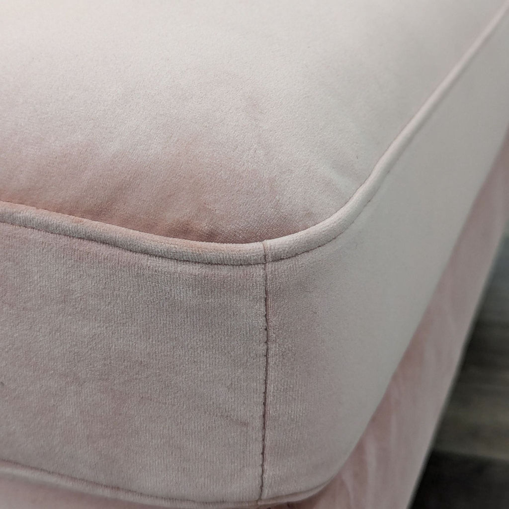 Interior Define Light Pink Ottoman