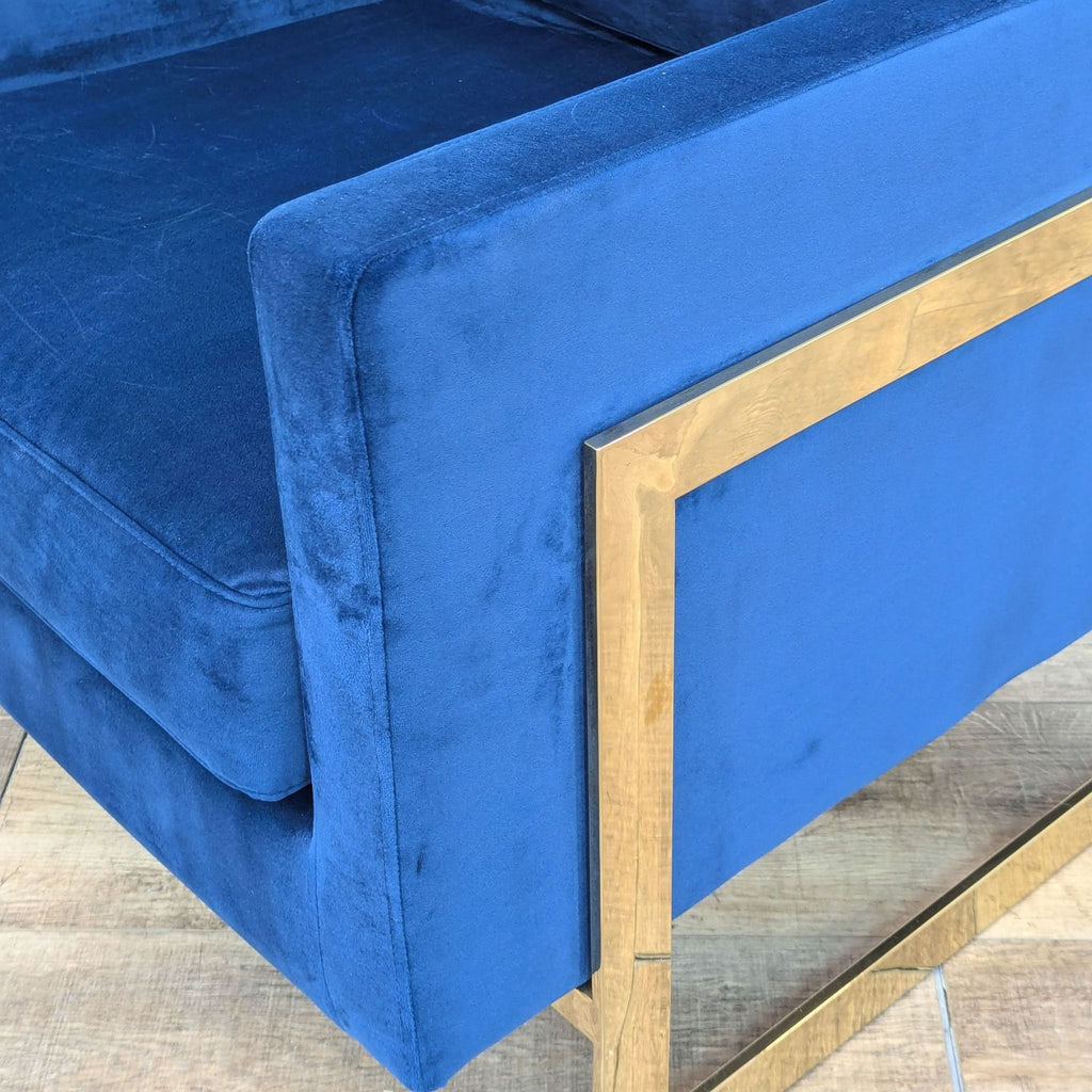 Mystique Velvet Armchair by Baxton Studio