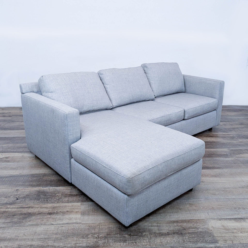 the [ unused0 ] sectional sofa is a modern design with a modern design.