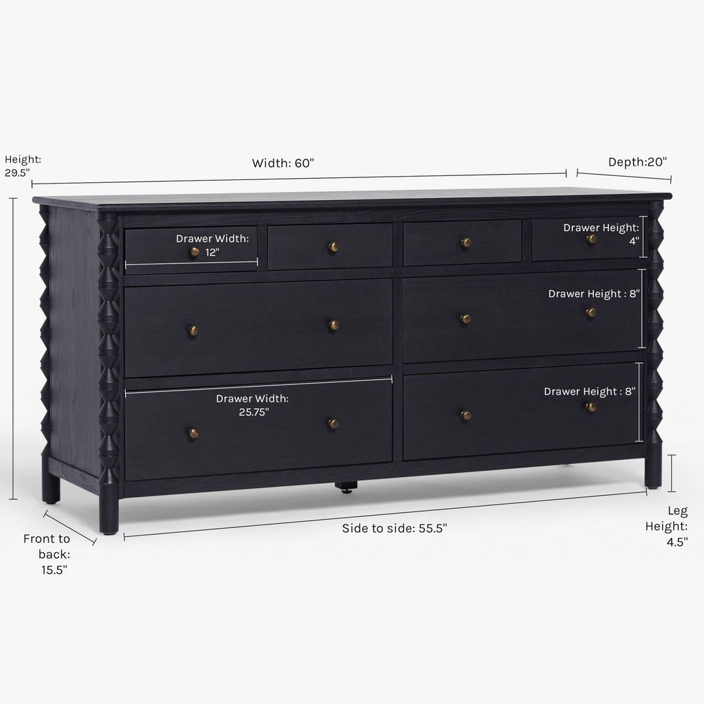 Lulu and Georgia Topia 8-Drawer Dresser