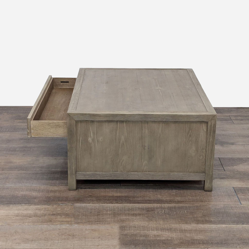 Pottery Barn Architect's Reclaimed Wood Coffee Table