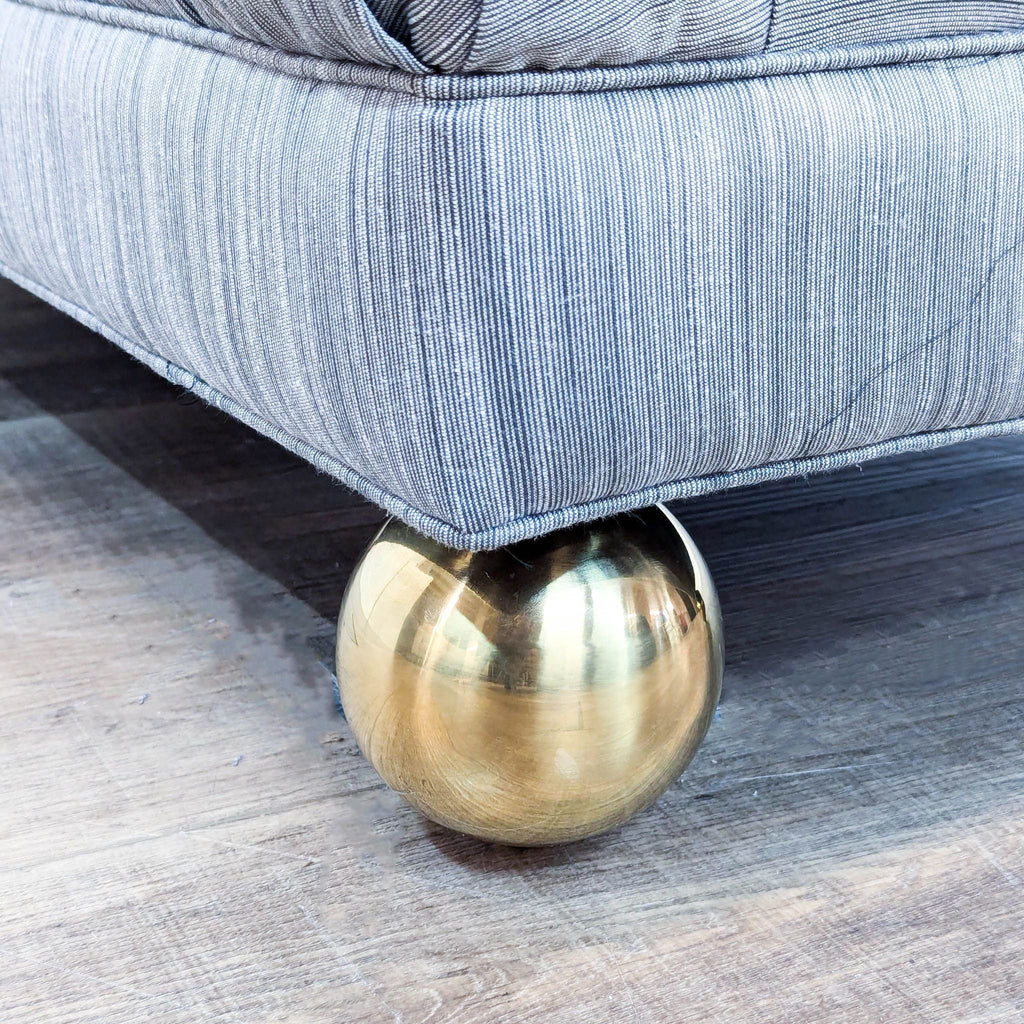 Jonathan Adler Baxter Tufted Sofa with Ball Feet