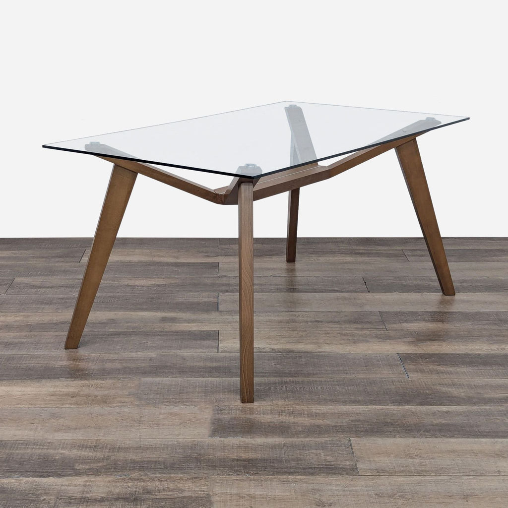 LumiSource Aspen Glass Top Table