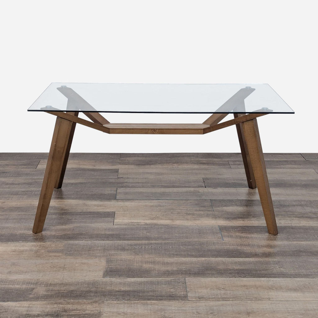 LumiSource Aspen Glass Top Table