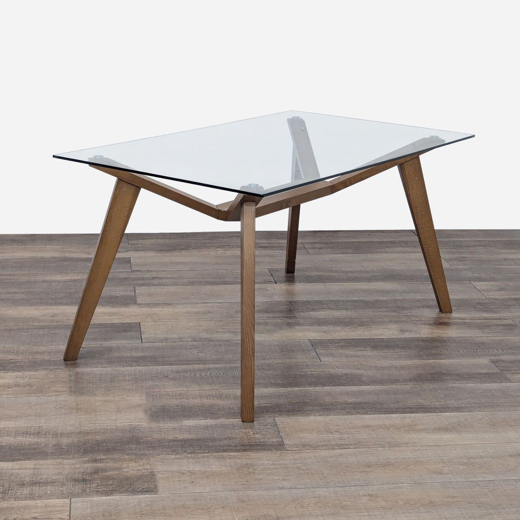 LumiSource Aspen Glass Top Table