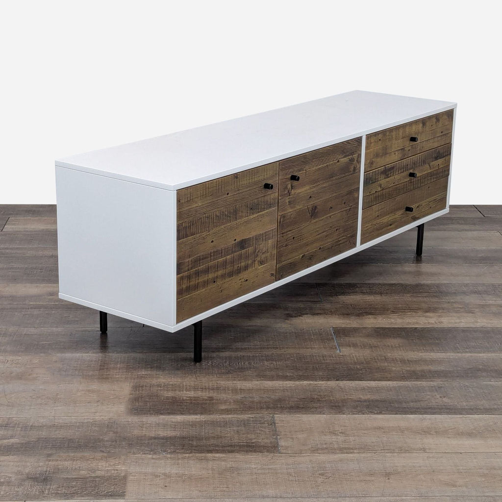 West Elm Reclaimed Wood & Lacquer Media Console