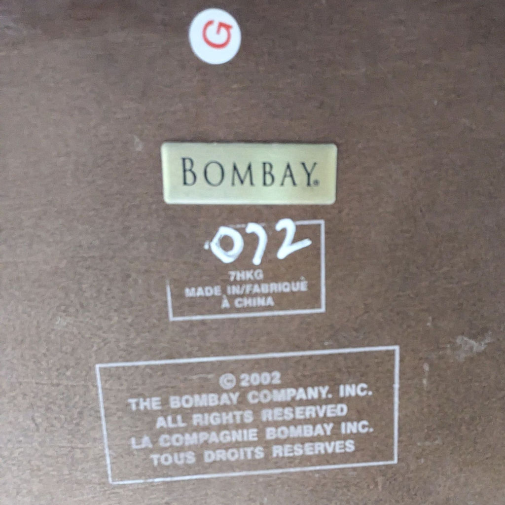 The Bombay Company Wine Cabinet