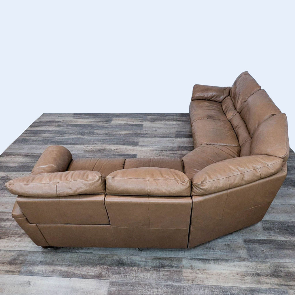 Macy’s Sectional Sofa with Recliners