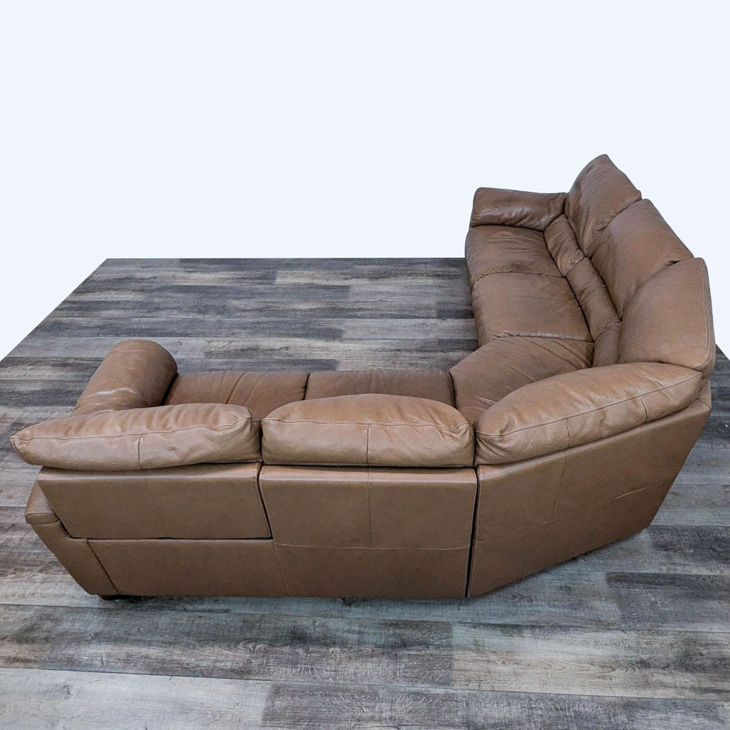 Macy’s Sectional Sofa with Recliners