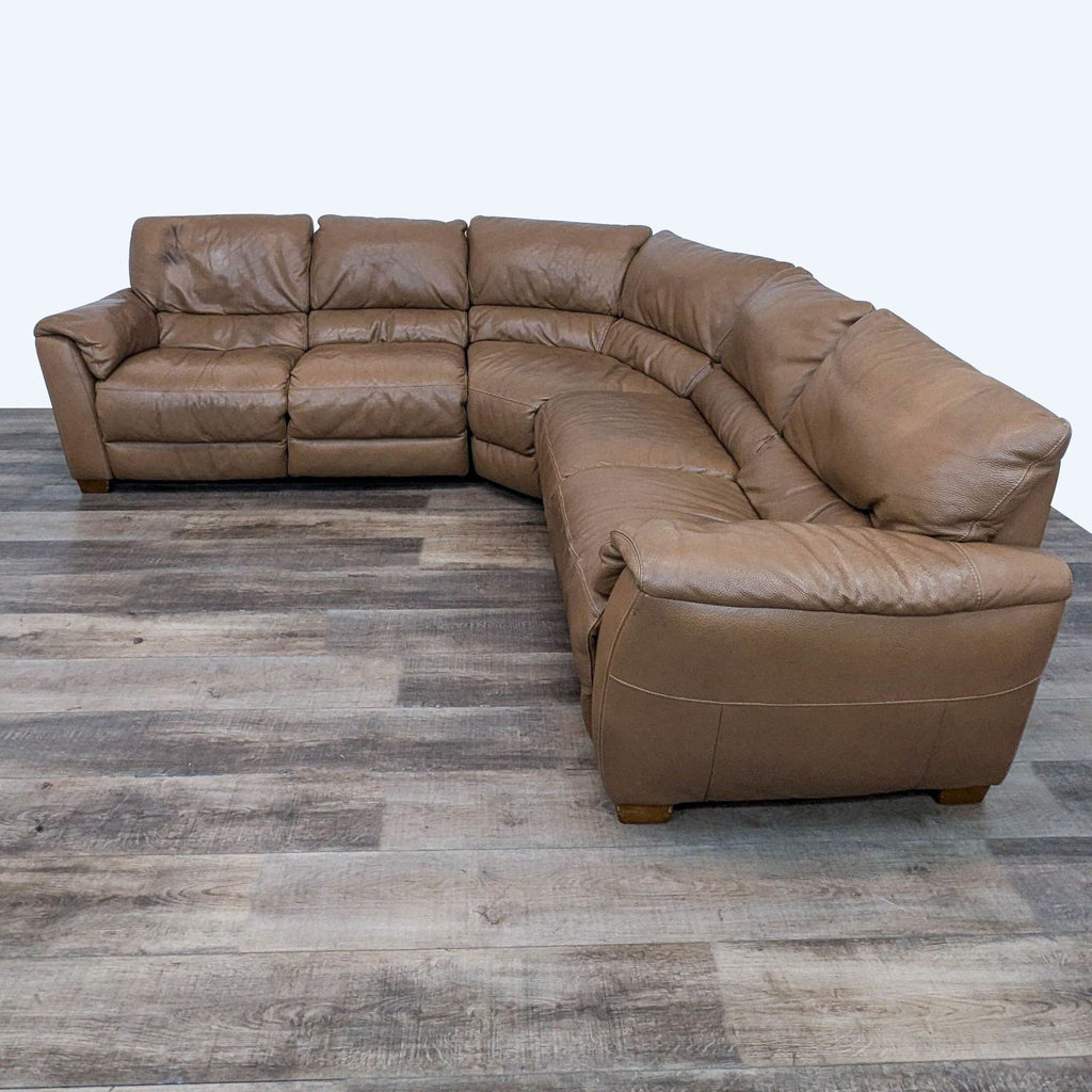 the [ unused0 ] - leather sectional