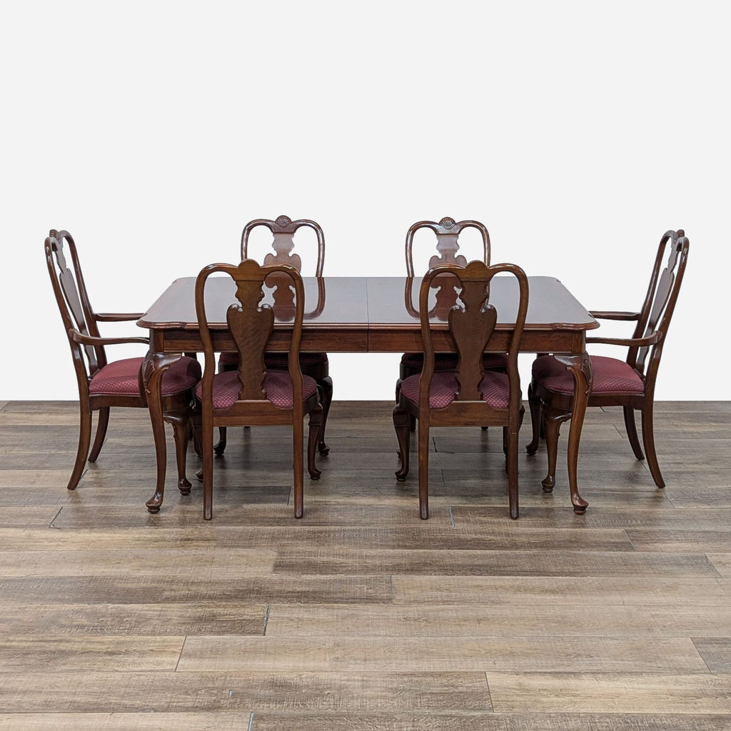 Classic Extendable 7-piece Cherry Dining Set