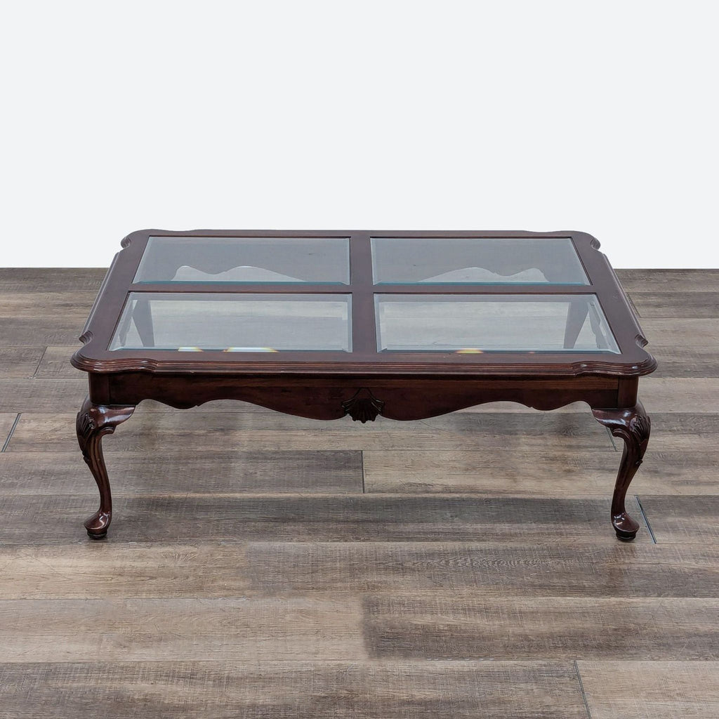 Vintage Ethan Allen Georgian Court Coffee Table