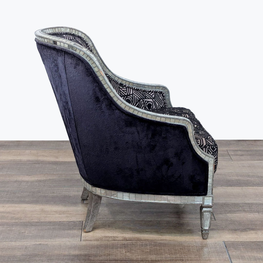 a pair of french art deco chairs