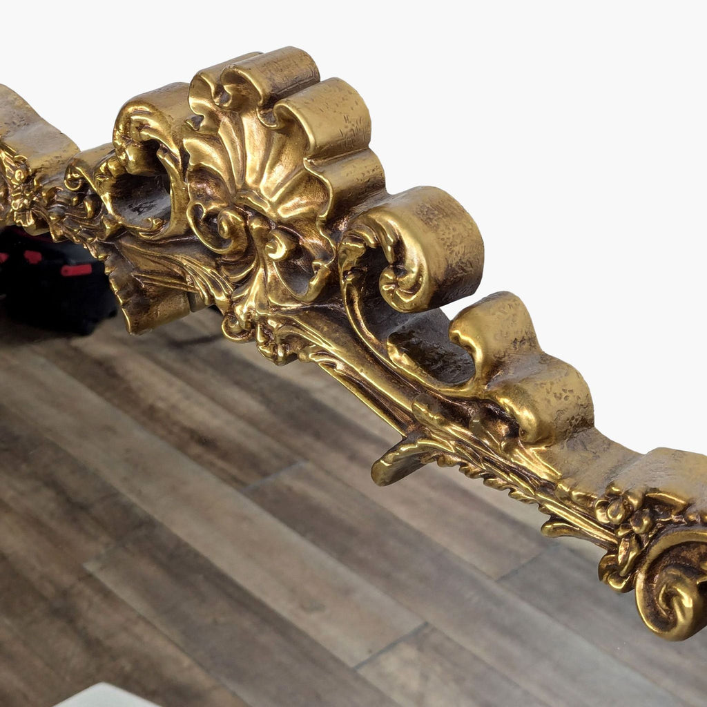 a large french antique french style fireplace