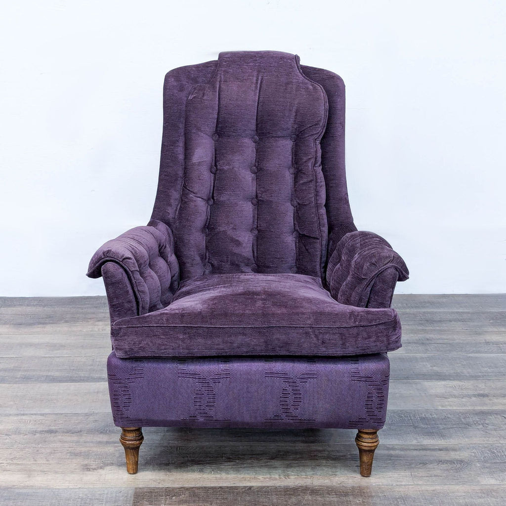 a very rare and very rare antique wingback chair.