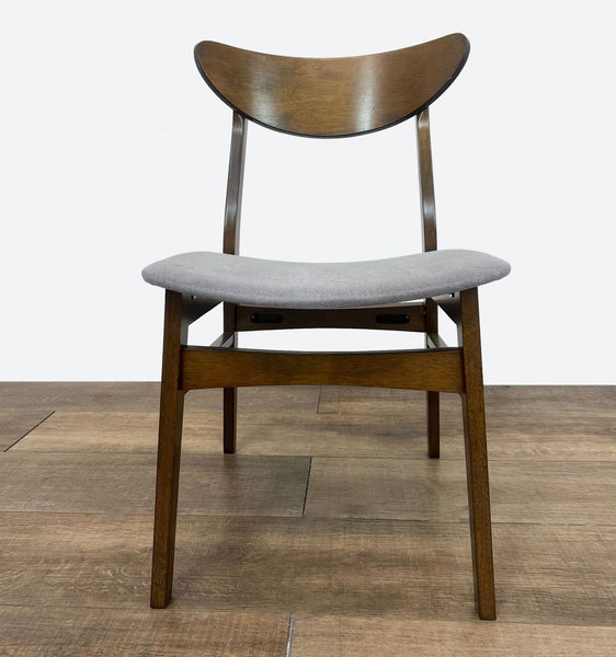 a set of six danish modern chairs