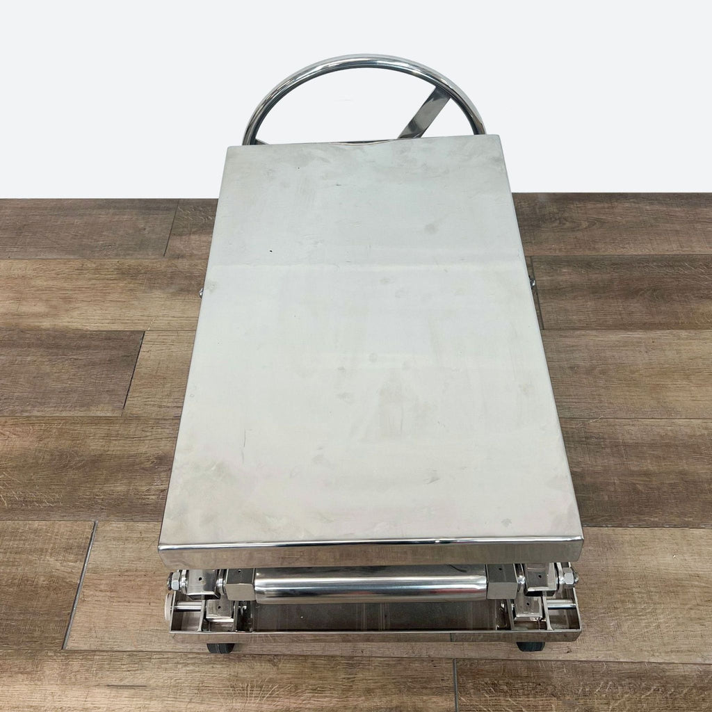 Restoration Hardware Industrial Scissor Lift Table