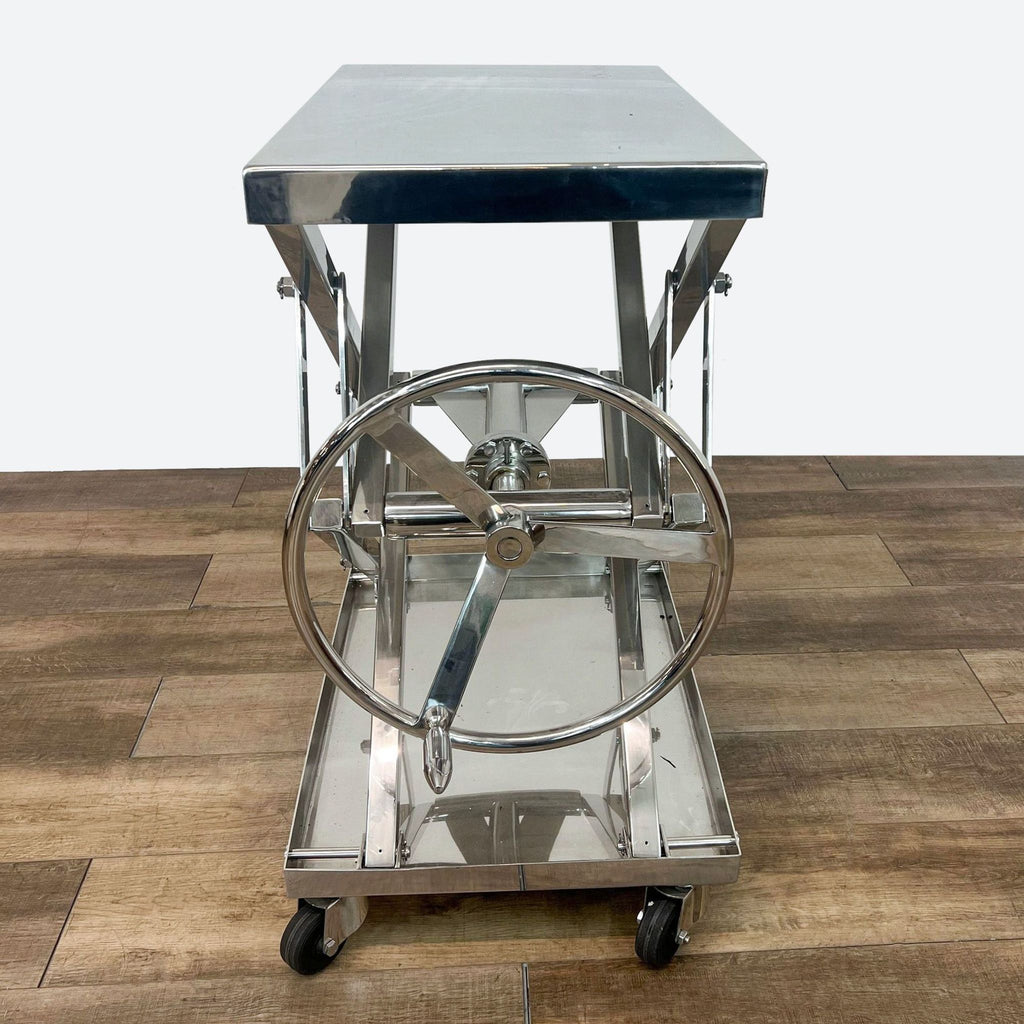 Restoration Hardware Industrial Scissor Lift Table