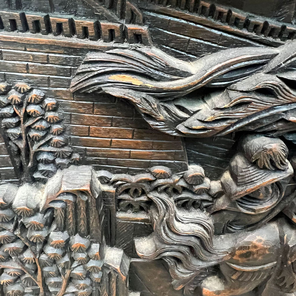 Vintage Chinese Carved Chest