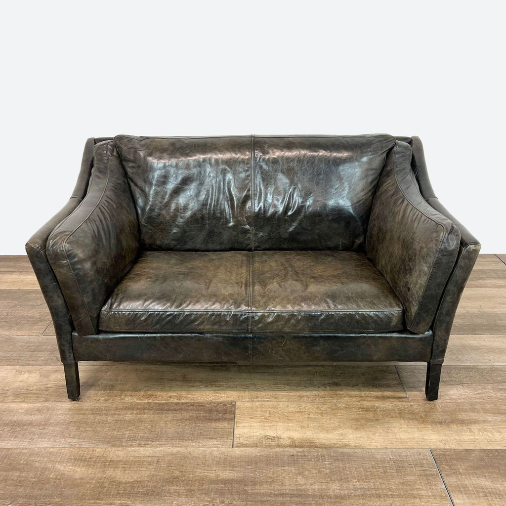 Timothy Oulton Reggio Leather Loveseat