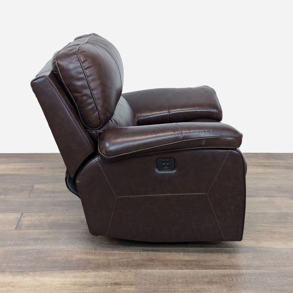 the [ unused0 ] reclining chair in brown