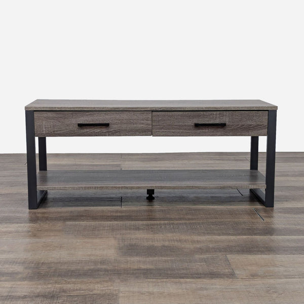 the modern coffee table with drawers