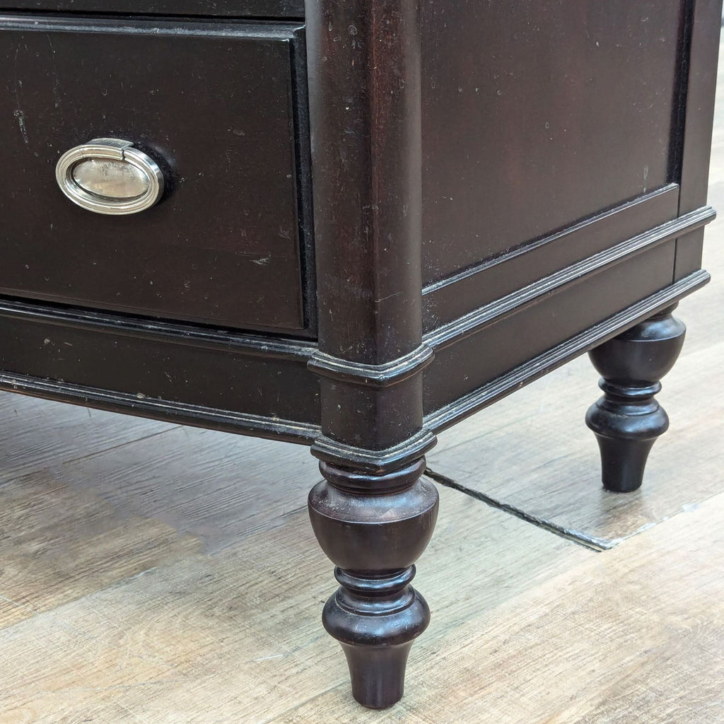 Traditional 10-Drawer Dersser withDark Finish