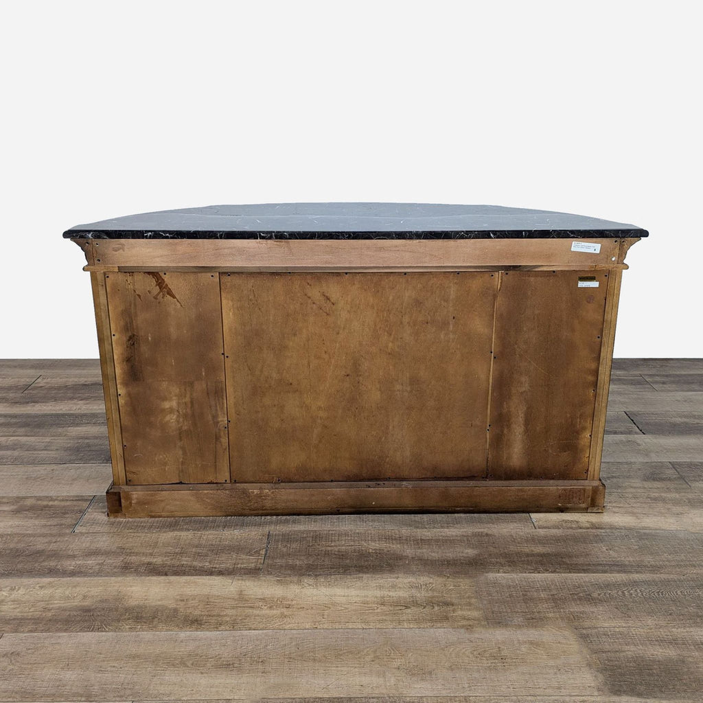 Demilune Marble Top Sideboard