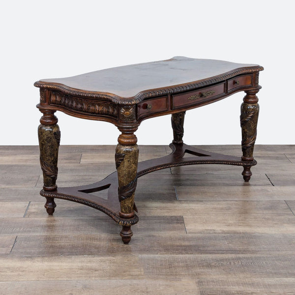 a 19th century spanish colonial style mahogany coffee table